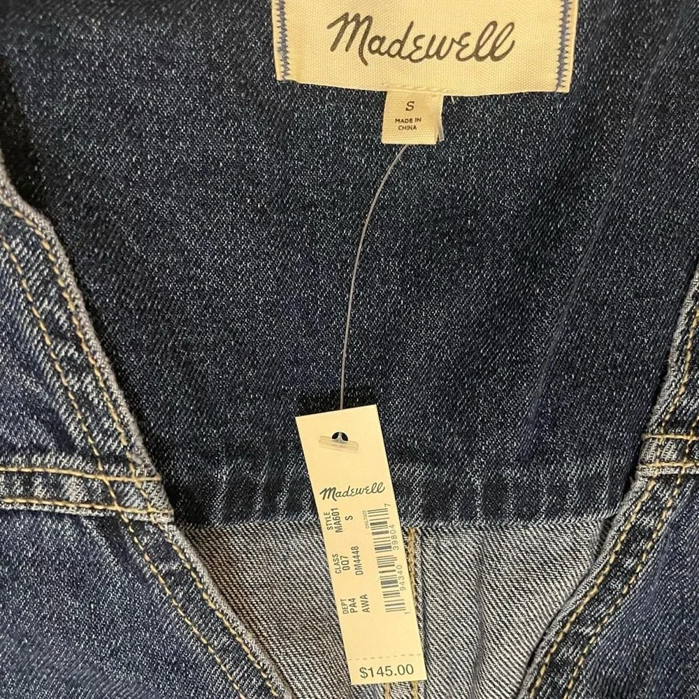 Madewell Blue Denim Jumpsuit - Picture 4 of 4